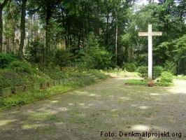 Kreuz auf der Gedenkstätte Ibbenbüren-Riesebeck